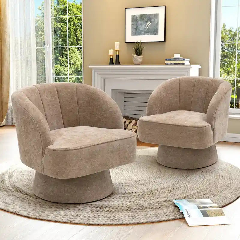 Pellebant Swivel Accent Chair Armchair Sofa for Living Room Bedroom