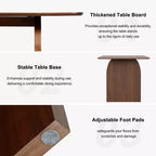 Tavolo da pranzo moderno in legno
