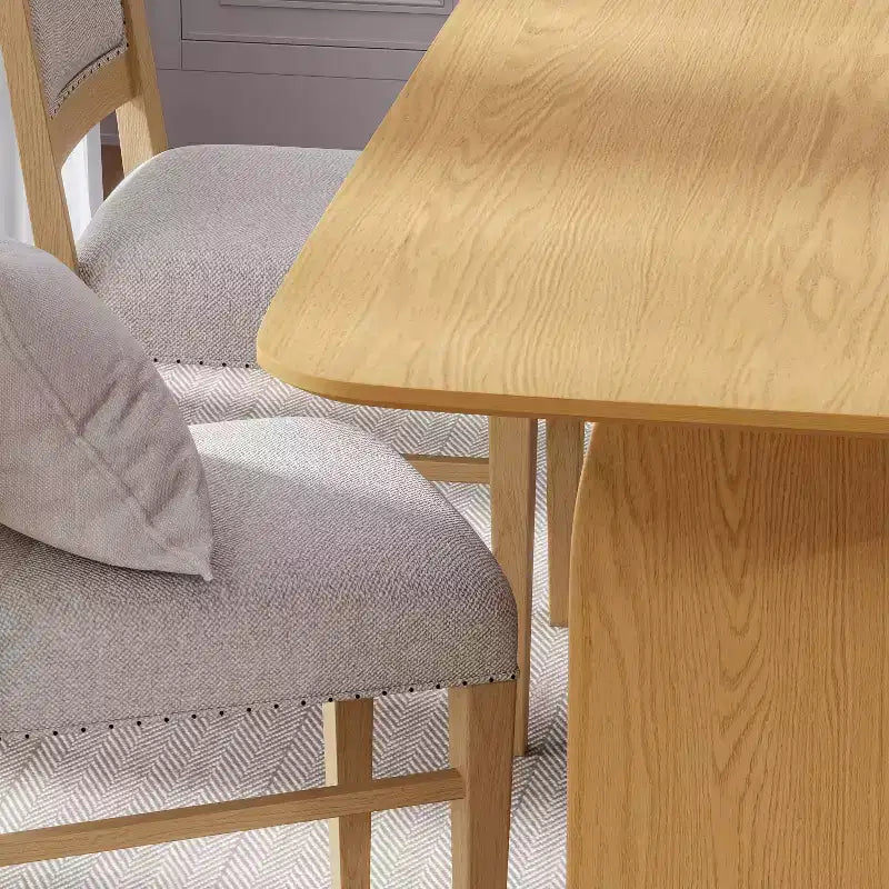 Tavolo da pranzo moderno in legno Tavolo da cucina Tavolo da sala da pranzo