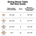 Tavolo da pranzo moderno in legno