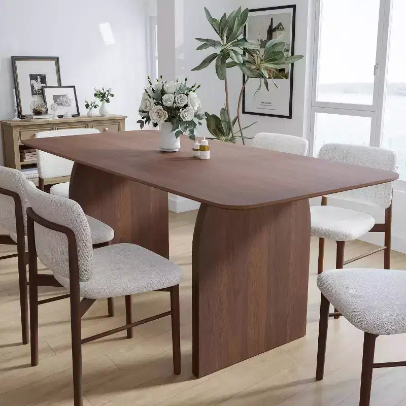 Dovelina Dining Table Modern Wood Kitchen Table Dining Room Table