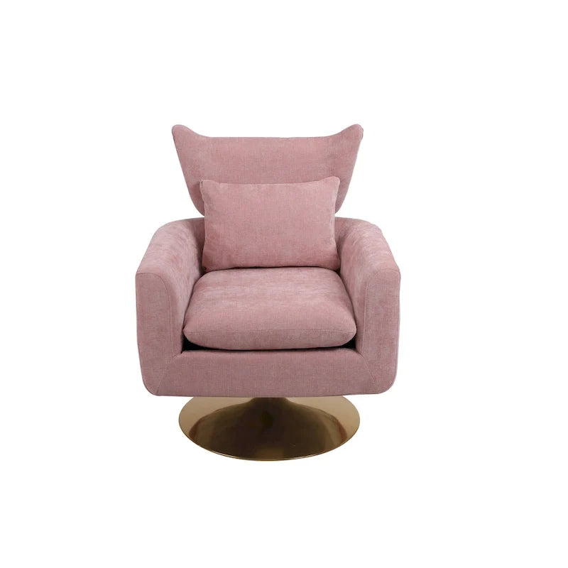 Mid-Century 360-degree Swivel Accent Chair