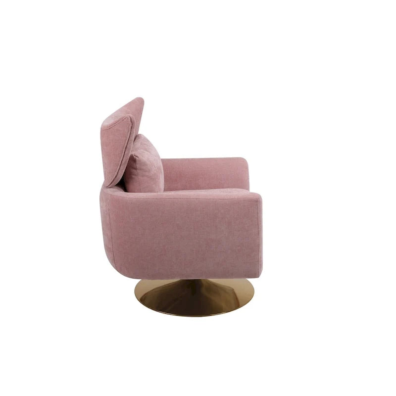 Mid-Century 360-degree Swivel Accent Chair