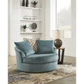 Signature Design by Ashley Laylabrook Oversized Swivel Accent Chair - 56 W x 55 D x 35 H