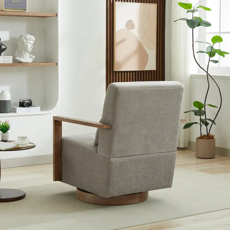 Swivel Modern Upholstered Accent Chair
