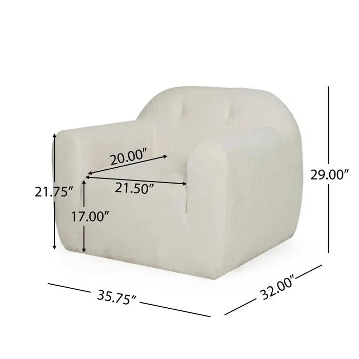 Fauteuil club moderne
