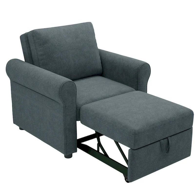 3-in-1 Convertible Sleeper Chair Bed