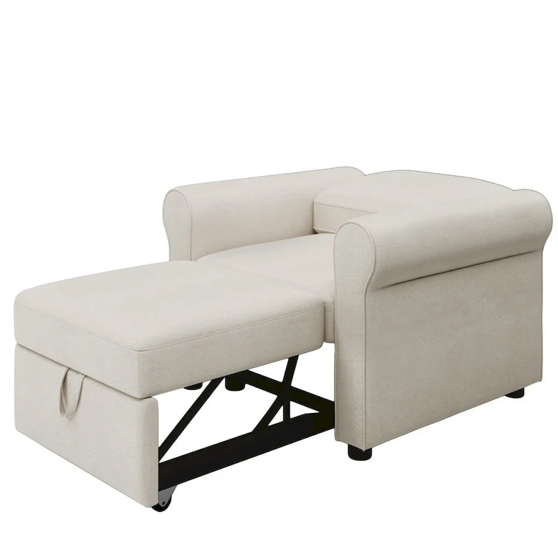 3-in-1 Convertible Sleeper Chair Bed