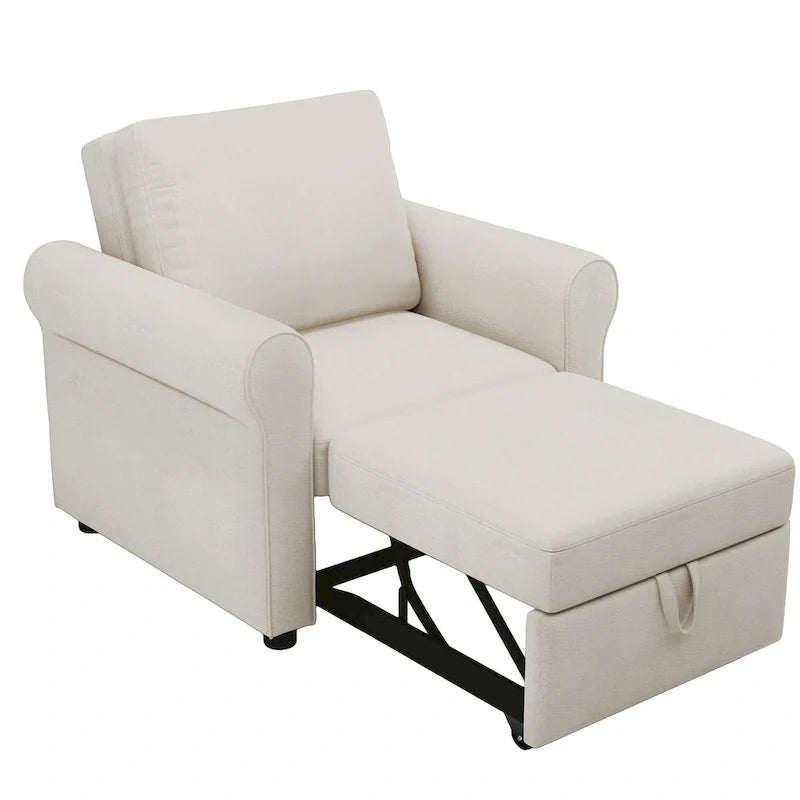 3-in-1 Convertible Sleeper Chair Bed