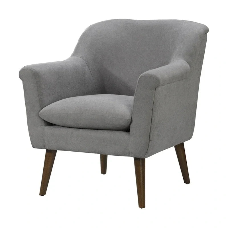 Woven Fabric Oversized Armchair