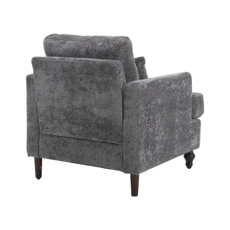 Wooden Frame Armchair, Modern Accent Chair Lounge Chair