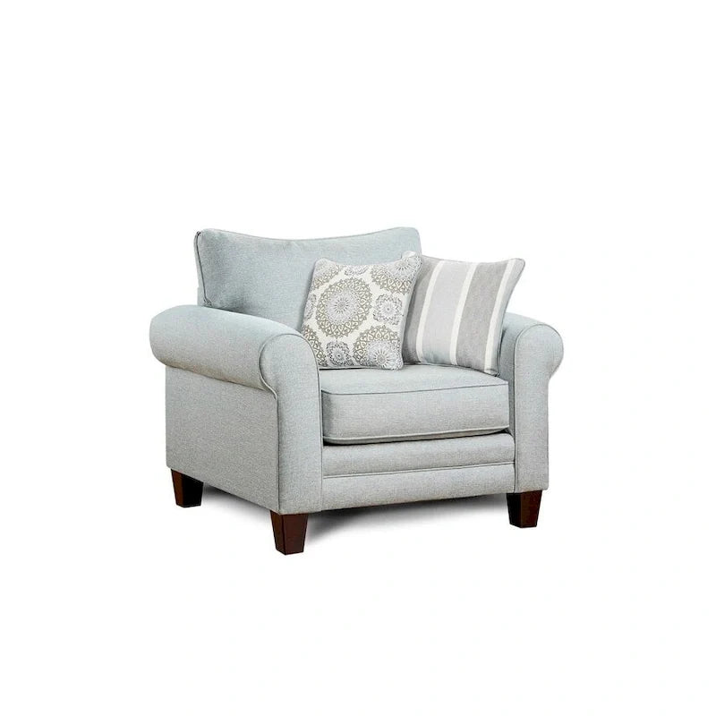 Fauteuil d'appoint Grand Mist gris