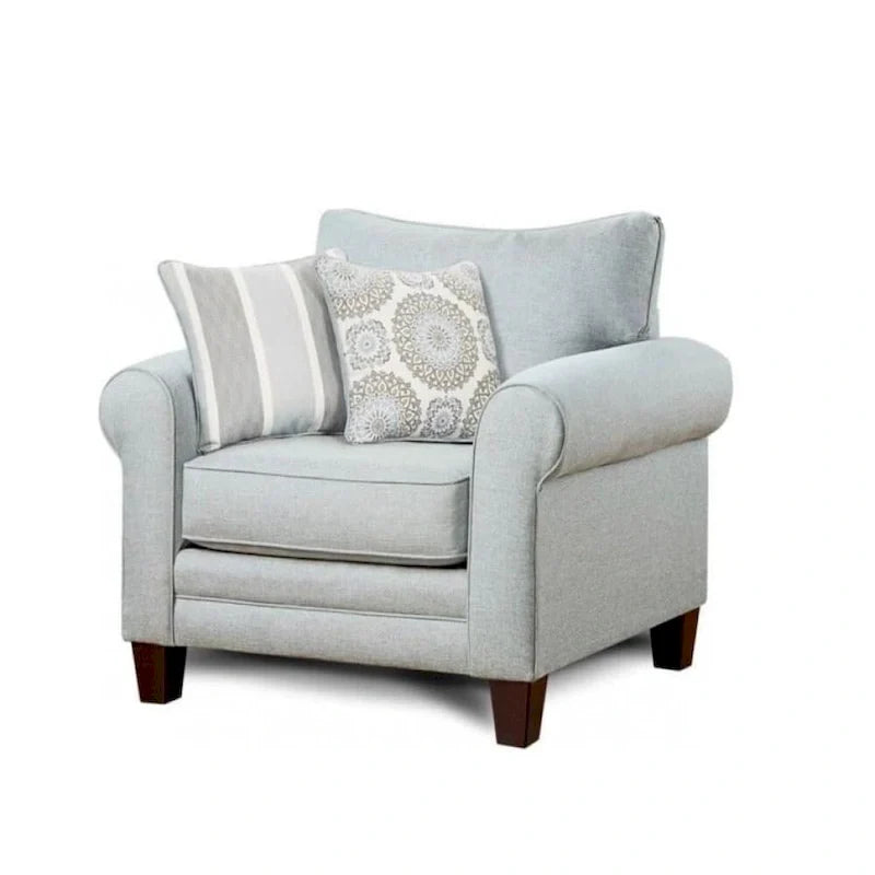 Fauteuil d'appoint Grand Mist gris