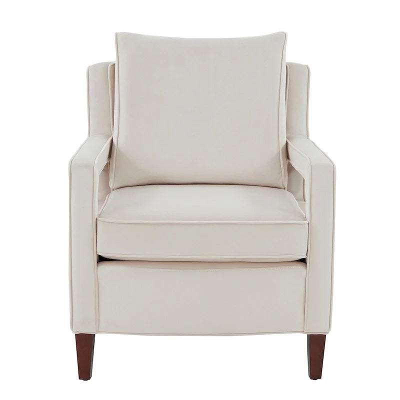 Velvet Accent Arm Chair