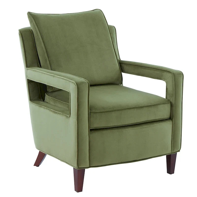 Fauteuil d'appoint en velours
