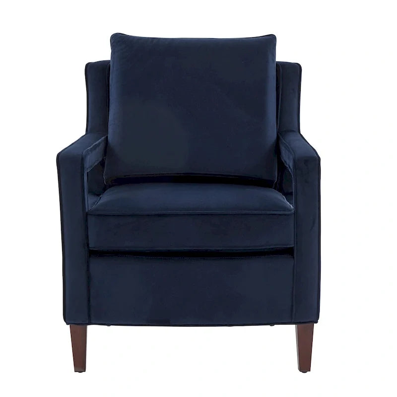 Velvet Accent Arm Chair