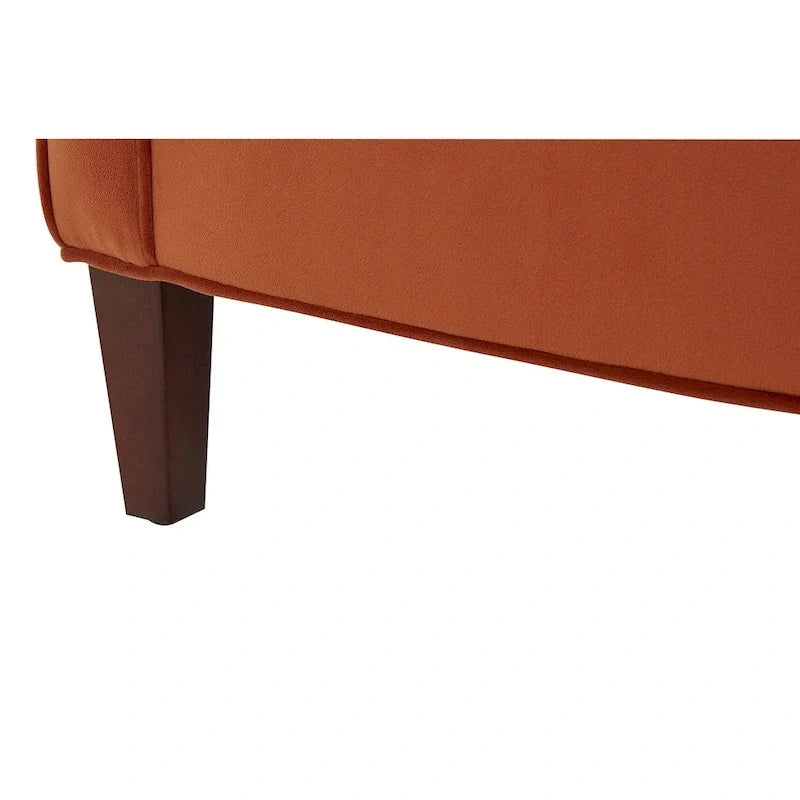 Fauteuil d'appoint en velours