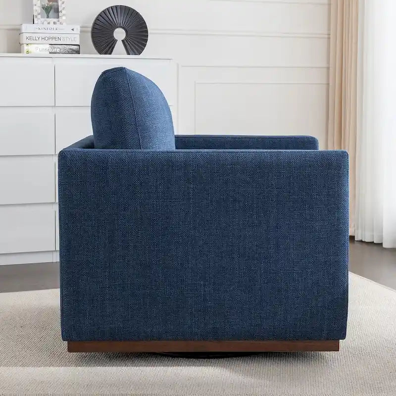 Mid Century Modern Swivel Accent Chair Armchair for Living Room