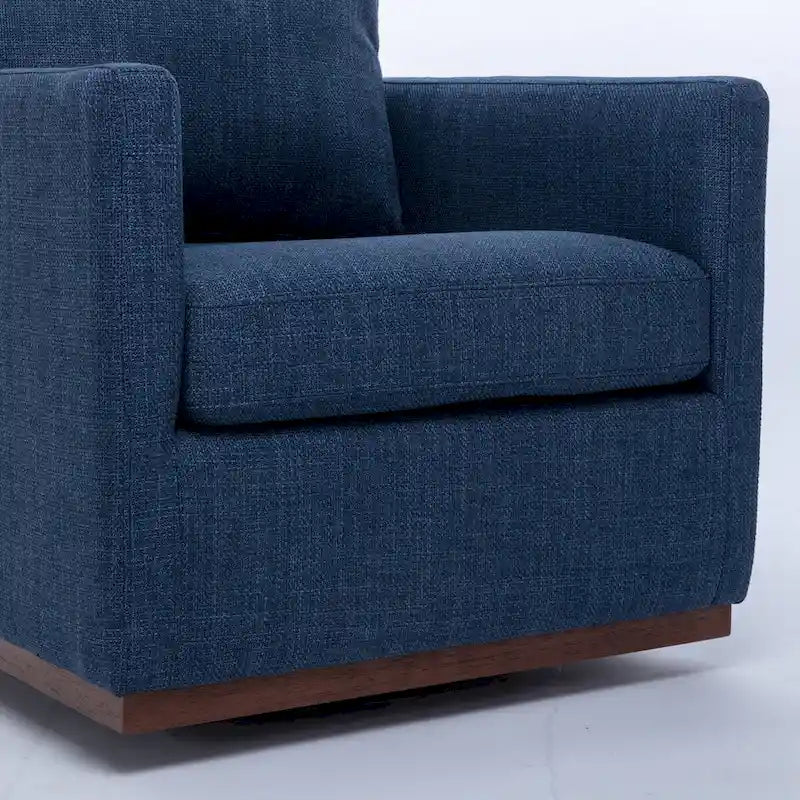 Mid Century Modern Swivel Accent Chair Armchair for Living Room