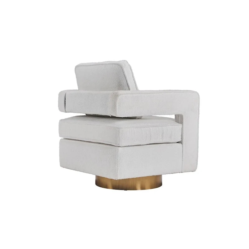 Swivel Barrel Chair for Living Room,for Nursery,Hotel,Bedroom,Office