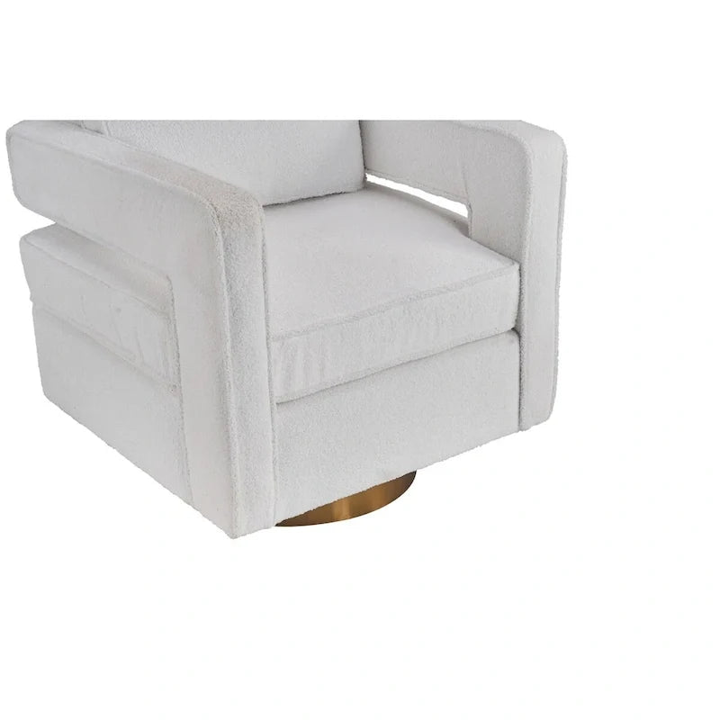 Swivel Barrel Chair for Living Room,for Nursery,Hotel,Bedroom,Office