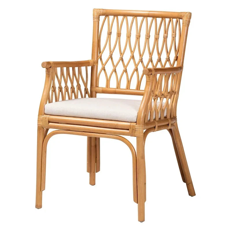 Fauteuil Maisa Bohème en Rotin Clair