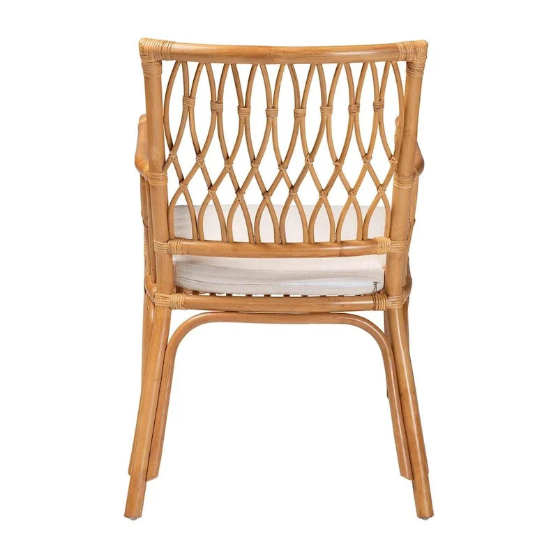 Fauteuil Maisa Bohème en Rotin Clair