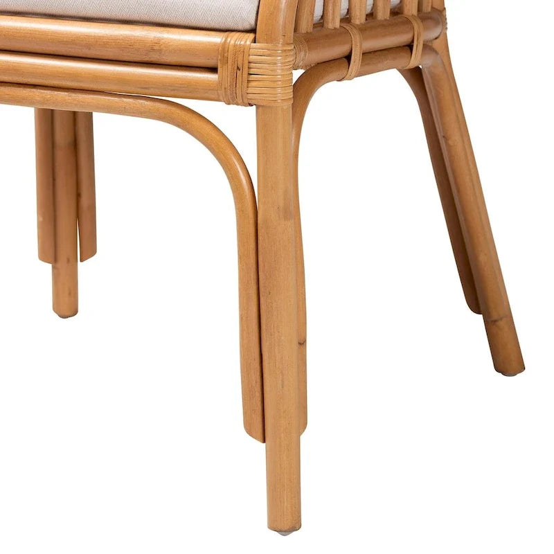 Fauteuil Maisa Bohème en Rotin Clair