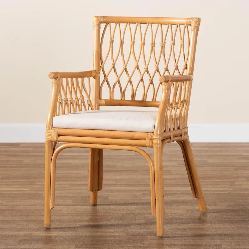 Fauteuil Maisa Bohème en Rotin Clair