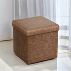 Cubo Contenitore in Similpelle 38x38x38 cm