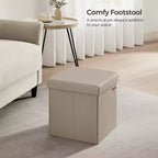 Cubo Contenitore in Similpelle 38x38x38 cm