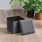 Cubo Contenitore in Similpelle 38x38x38 cm
