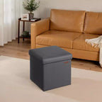 Cubo Contenitore in Similpelle 38x38x38 cm