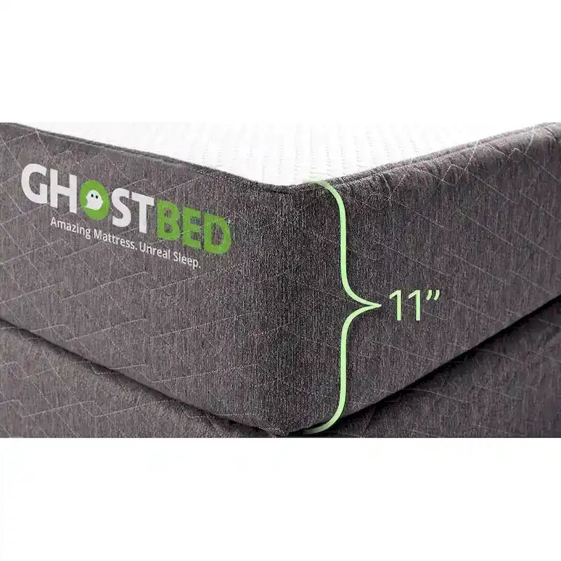 Matelas GhostBed Classic de 11 pouces en mousse à mémoire de forme et gel rafraîchissant