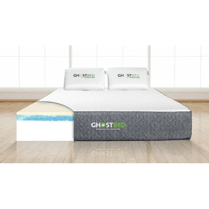 Matelas GhostBed Classic de 11 pouces en mousse à mémoire de forme et gel rafraîchissant