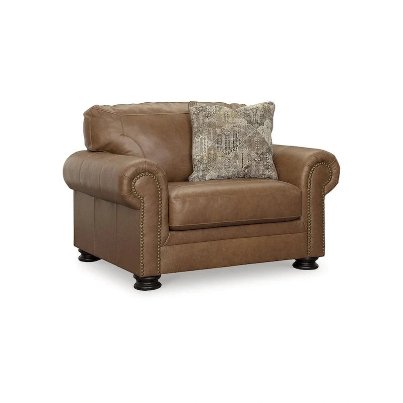 Fauteuil surdimensionné Signature Design by Ashley Carianna Caramel – 54 larg. x 40 prof. x 40 haut.
