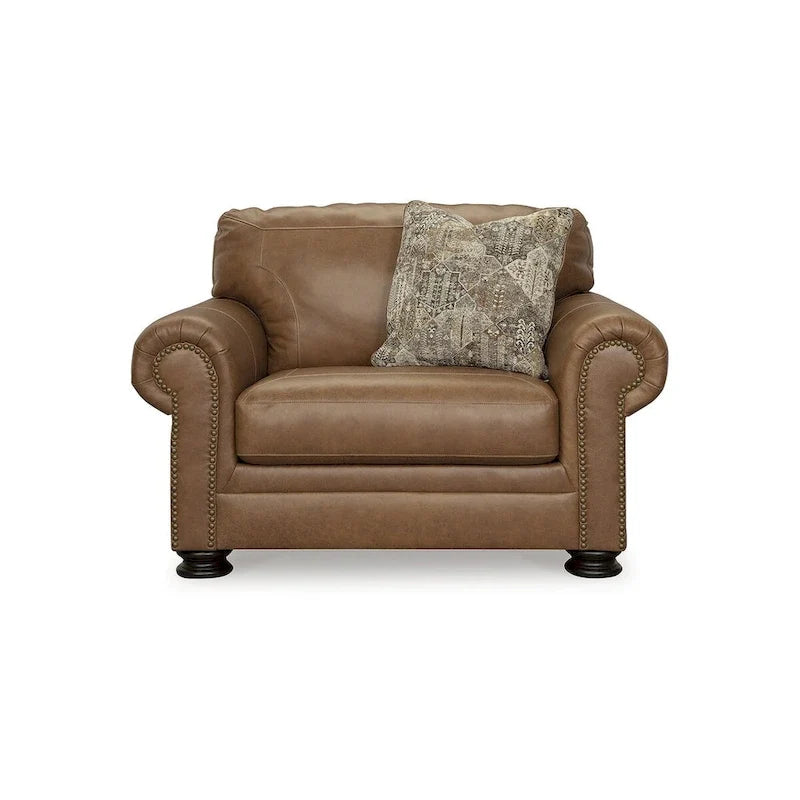 Fauteuil surdimensionné Signature Design by Ashley Carianna Caramel – 54 larg. x 40 prof. x 40 haut.