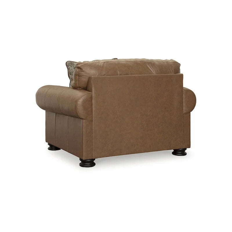 Fauteuil surdimensionné Signature Design by Ashley Carianna Caramel – 54 larg. x 40 prof. x 40 haut.