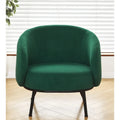 Mid Century Barrel Back Indoor Accent Chair
