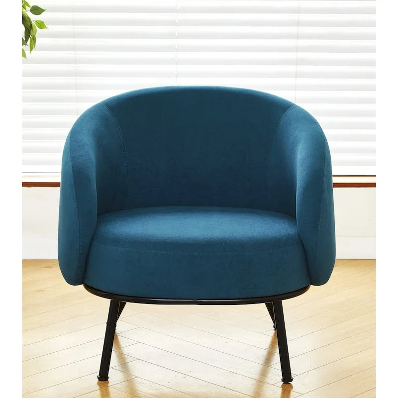 Fauteuil d'appoint d'intérieur Barrel Back Mid-Century