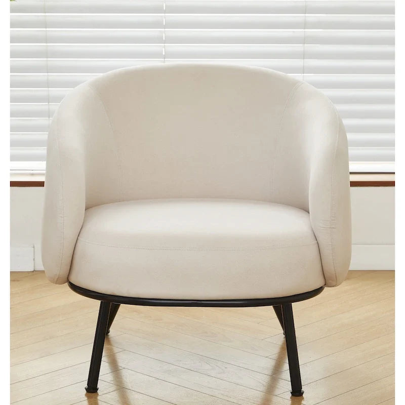 Fauteuil d'appoint d'intérieur Barrel Back Mid-Century