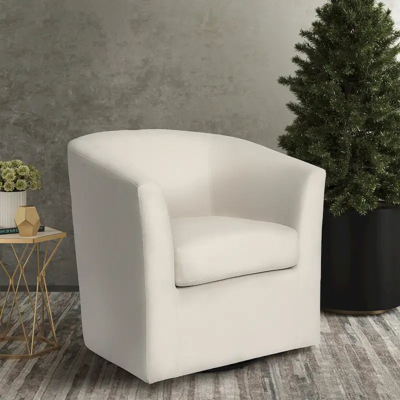 Fauteuil Club pivotant Sornas de Christopher Knight Home