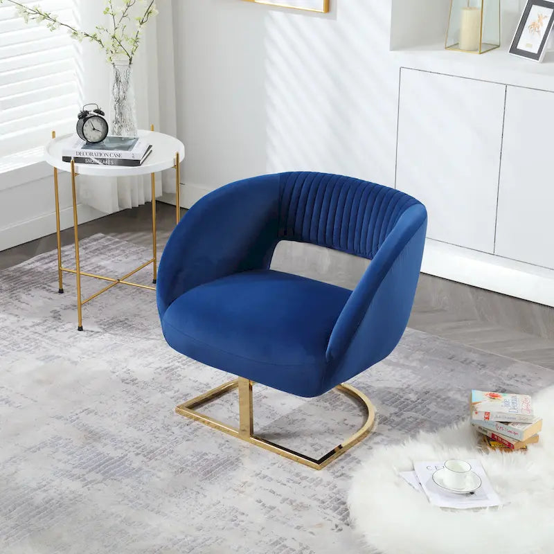 Upholstered Tufted Living Room Chair