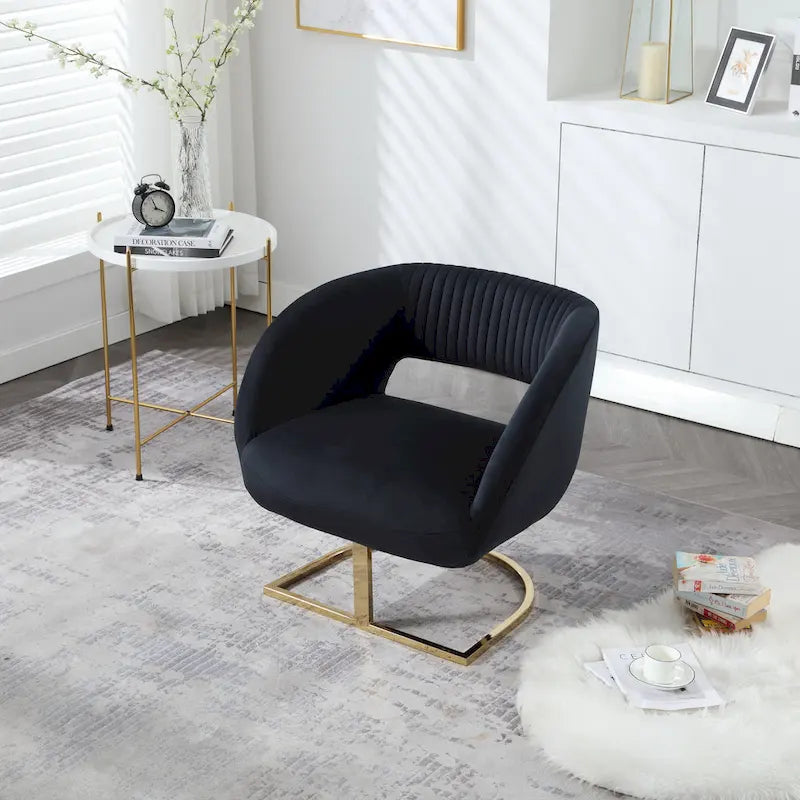 Upholstered Tufted Living Room Chair