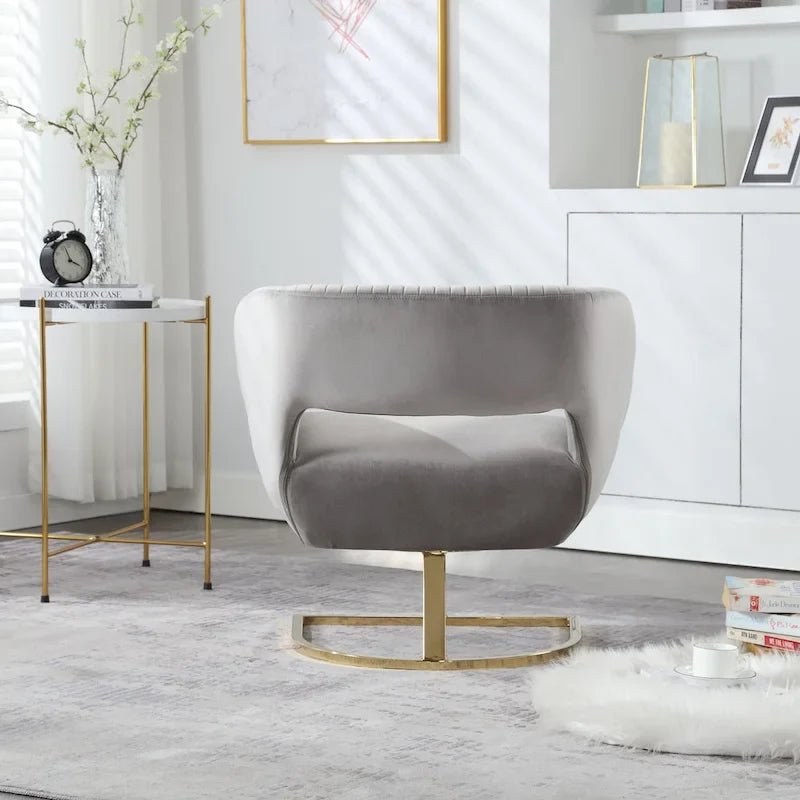 Upholstered Tufted Living Room Chair