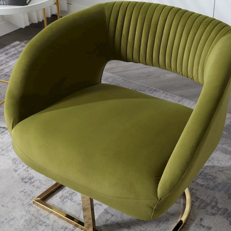 Upholstered Tufted Living Room Chair