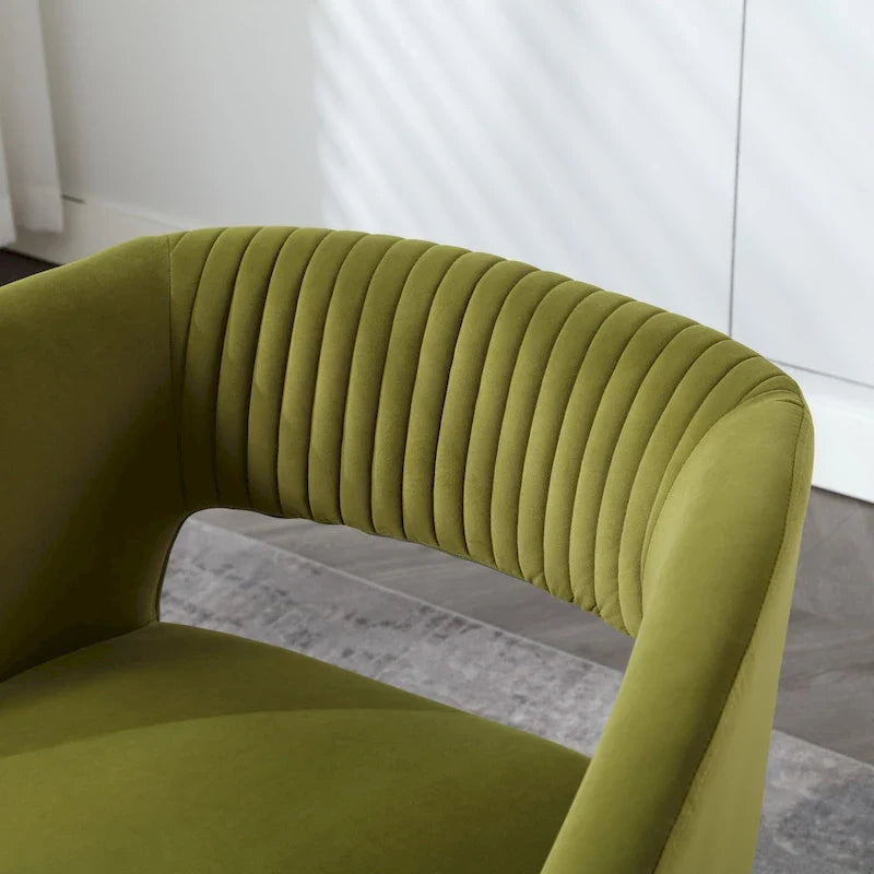 Upholstered Tufted Living Room Chair