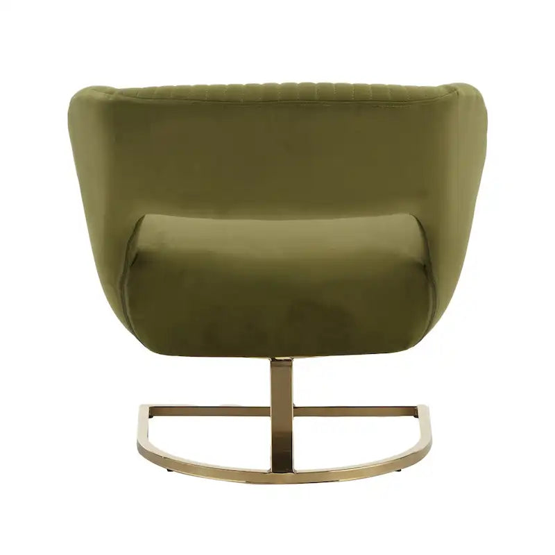 Upholstered Tufted Living Room Chair