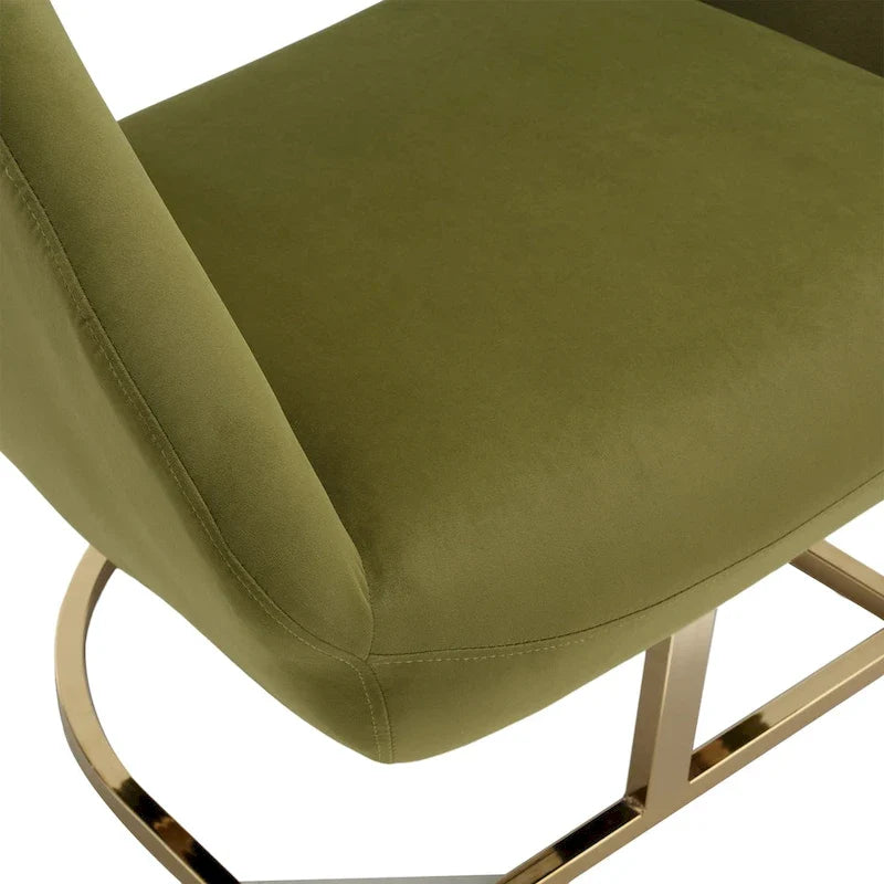 Upholstered Tufted Living Room Chair