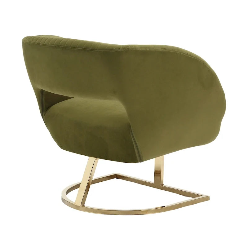 Upholstered Tufted Living Room Chair